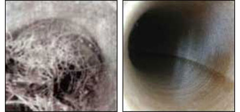 budget sewer before and after sewer video inspection
